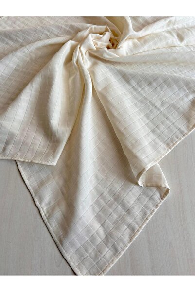 Sevza Kids Multi-Purpose 2-Piece Muslin Blanket & Throw, 100% Cotton Dreamy Collection Cream