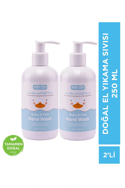 BABYTON Natural Hand Washing Liquid Set of 2 250 ml
