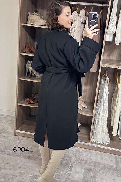 İnce Topuk Prive Casual Cashmere Coat 6P041