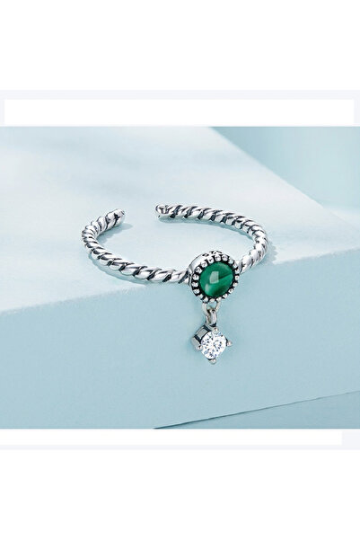 Bijuterii Nadiela Inel reglabil din Argint 925 - Two Stones