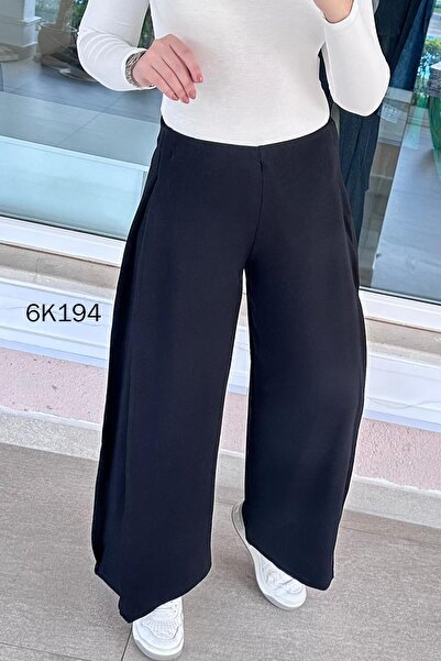 İnce Topuk Side Pleated Modal Casual Trousers 6K194
