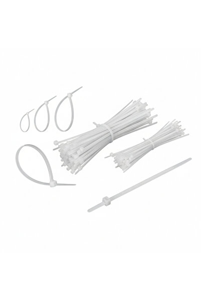 Vekorr 100 Pcs Plastic Hook and Loop Cable Ties Organizer Tie 3.6 X 150 mm Ca...