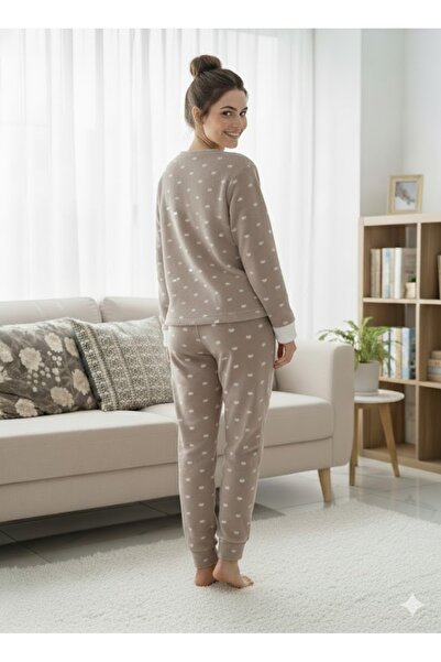 FAMES PİJAMA KADIN POLAR PİJAMA TAKIM