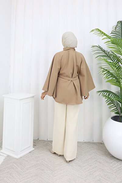 MİSS M.A.T FASHİON Premium Quality Trending Shawl with Belt