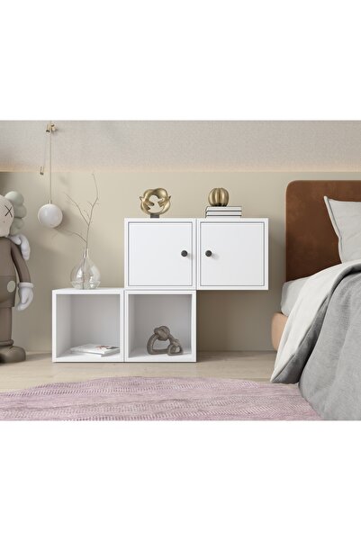 nettrends.net the new trend of shopping Modüler komodin 4 kutu kapaklı ve açı...