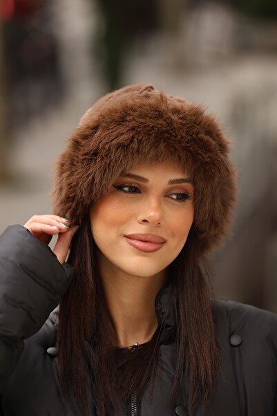 Jack Ferrero Kürk Yuvarlak Peluş Bucket/Kalpak Şapka.