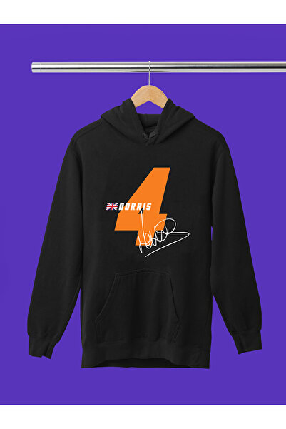 MAGORS LANDO NORRIS ПРИНТОВАНИЙ БАВОВНЯНИЙ ДОВГОРУКАВНИЙ ШАРДОН 3 НИТКИ КАПЮШОН F1 СВІТШОТ