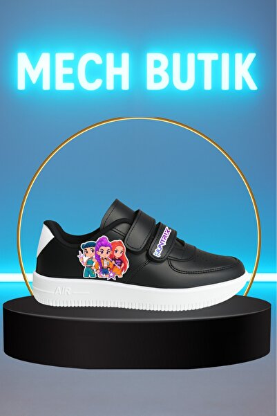 MECH BUTİK K-Pop Demon Hunters Hunterix cu imprimeu Pantofi sport pentru copi...