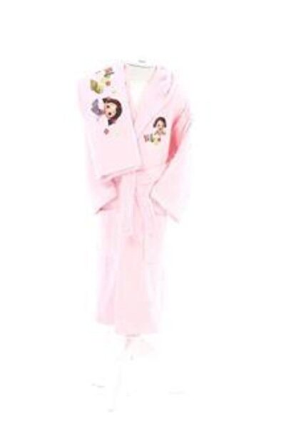 Özdilek Niloya Flower Free Set Çocuk Bornoz Seti 1-2 Yaş