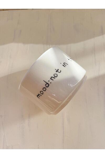 Home mood :not in the mood yazılı fincan