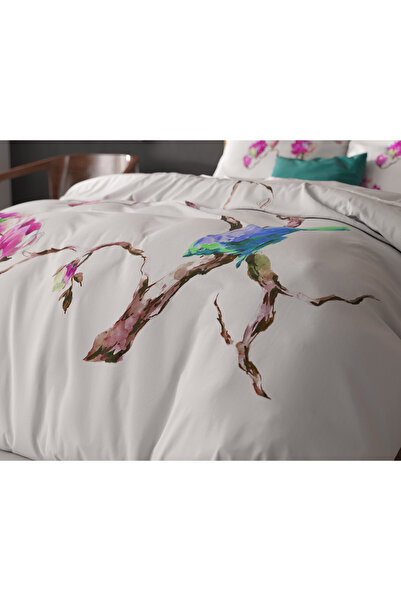 Sleeptime Duvet cover set, Microfiber, Magnolia, White, 200 x 200 cm, Origin Netherlands