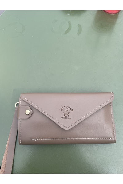 macsoo Portofel Koyuvizon model Vizon cu plic și compartiment pentru telefon ...