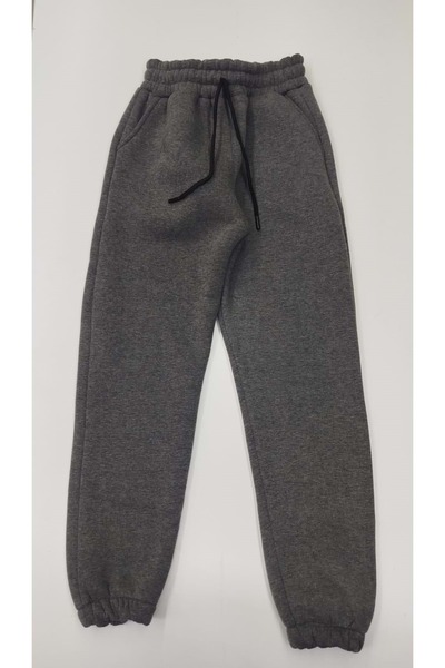 BAŞAK ÇOCUK GİYİM 1570 3 İp Ş Fleece-Lined Winter School Tracksuit 12/16 - Da...