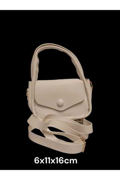 Gözenshopp Mini Size Buttoned Crossbody Bag