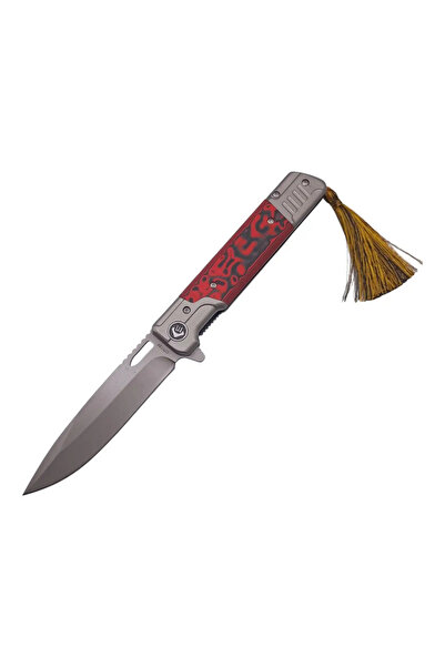 Bosile Kamp Çakısı – Epoksi Kabze, Yarı Otomatik, Kemer Klipsli, Outdoor