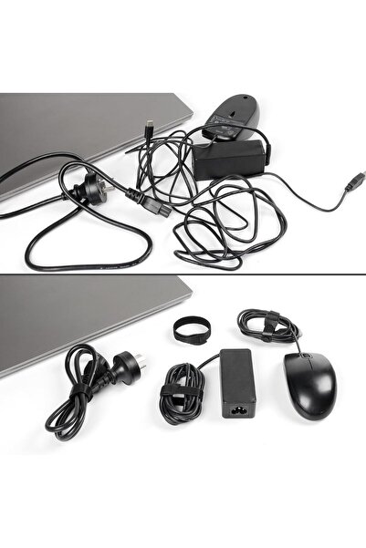 Generic Reusable 8-inch Adjustable Cable Ties, Black, 100 pcs - Lindoro-XH