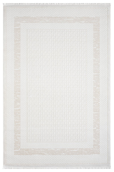 SEYRAN HALI Vista Bej Halı Akrilik Halı Yumuşak Dokulu Salon Oturma Odası Yat...