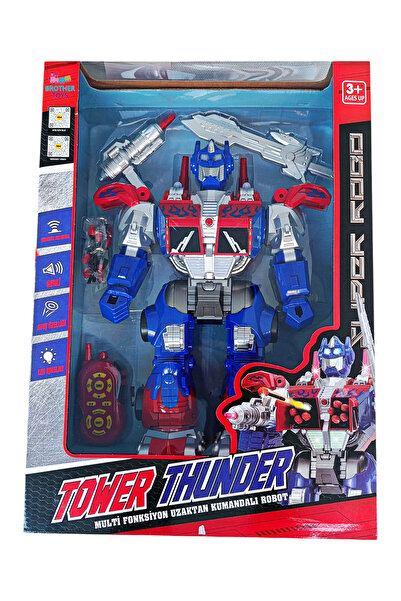 Brother Toys Uzaktan Kumandalı Dev Boy Optimus Prime Bumble Bee Transformer Mermi Ve Disk Atan Oyuncak Robot