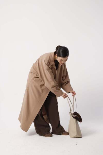 maveraja Uzun Salaş Trençkot