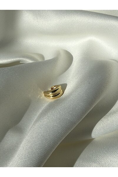 NB STEELORA حلق ذهبي اللون على شكل حلقة للغضروف الأيمن