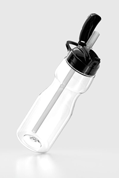 Renga Falcon 730 ml Tritan Flask with Straw 911016 Black