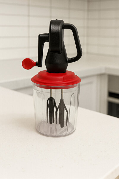 MEYA PİNE Pratik Kollu Hazneli El Mikseri Manuel