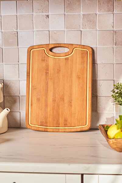 Karaca Bamboo Lucy Cutting Board 40X30 cm