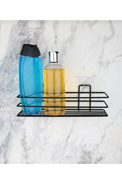 Askımo Adhesive Bathroom Shelf Shower Shampoo Holder Wall Organizer 1 Piece