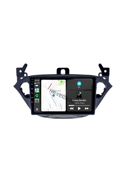 NAVECRON OPEL CORSA E 2015-19 9" UYUMLU ANDROID MULTİMEDYA GERÇEK 2/32 KABLOS...