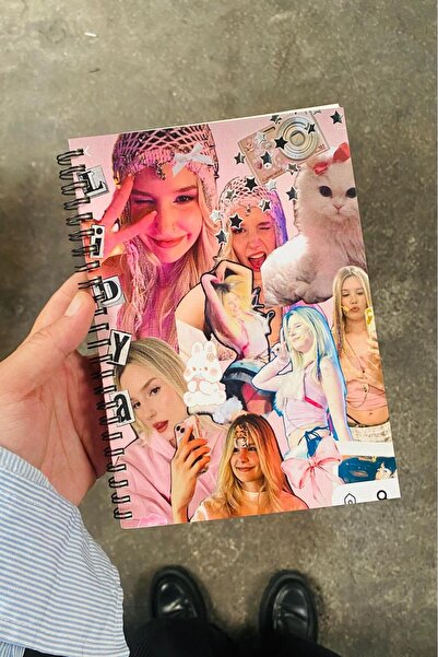 Namgo Spiral A5 Notebook Barış Alper Yılmaz Collage (200 Pages)