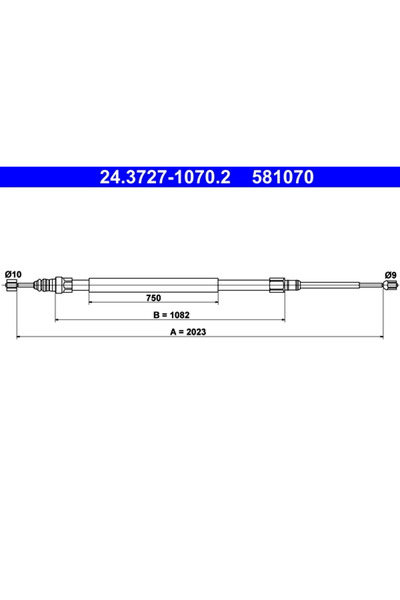 Ate Cablu Frana De Parcare Renault Megane 2 2002-2011