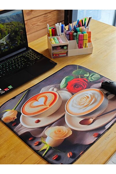 sgeteknoloji Sge Technology 55X45 cm Latte Anti-Slip Base Speed Surface Gamer Mouse Pad Gaming Pad