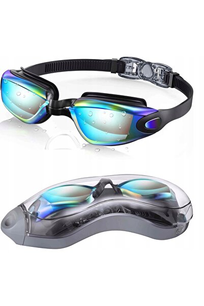 Other Okulary do Pływania Pływackie na Basen ANTI-FOG Gogle POLARYZACJA Filtr UV