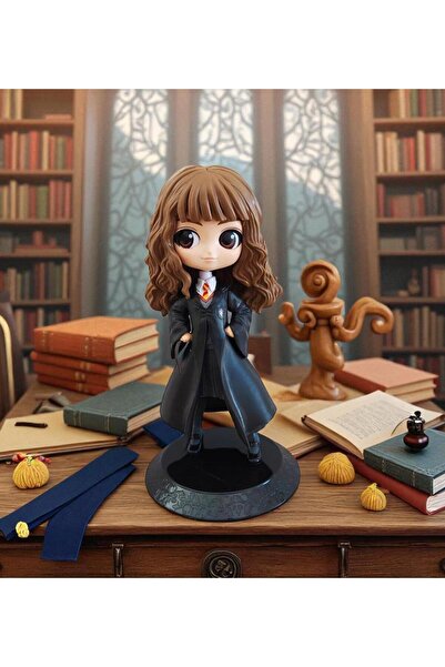 e-life shop Harry Potter Hermione Granger Karakter Figür Oyuncak Stantlı Koleksiyonluk Dekoratif Biblo Obje 15cm