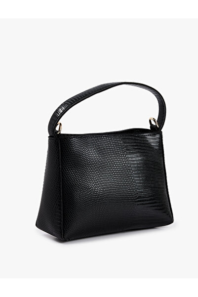 Koton Τσάντα ώμου με λουράκι και φερμουάρ με λαβή από συνθετικό δέρμα