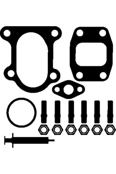 MAHLE Комплект турбокомпресор за Mercedes-Benz Accelo/Atego/Unimog