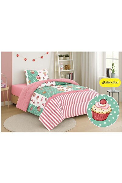 MİNG Lİ طقم أغطية سرير شتوية للأطفال قابل للعكس (مخمل + فرو) - 3 قطع - مقاس 2...