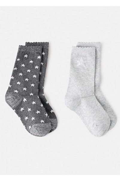 MANGO Kids 2'li çorap