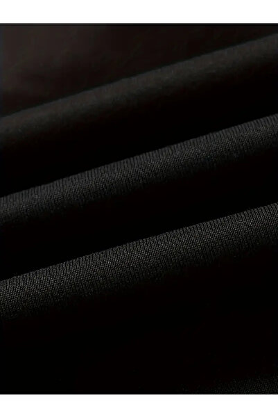 Pink Sky Γυναικείο φόρεμα Köpek με τύπωμα μαύρο πλεκτό