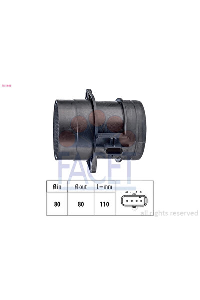 FACET Senzor Debit Aer Audi A1/A6 C7 Seat Alhambra