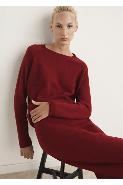 MANGO Woman Thick Cashmere Sweater