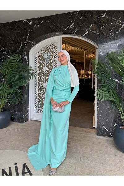 lurex moda فستان سيرينا المرصع بالأحجار