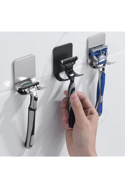 Generic Razor Sticky Wall Hook 1 PCS, Stainless Steel, Multi-Purpose Hook Sel...