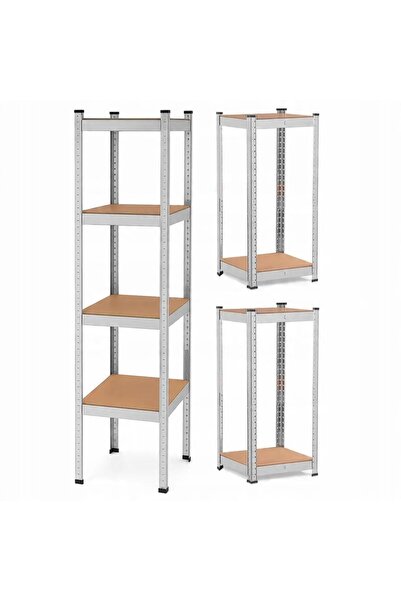 Other REGAŁ MAGAZYNOWY GARAŻOWY SREBRNY 4 PÓŁKI 180x40x40