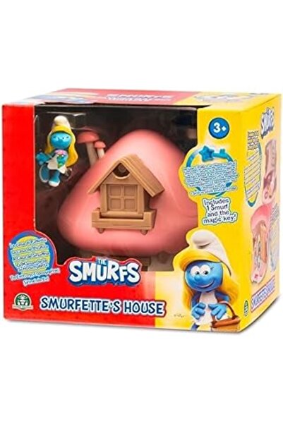 Roses Store The Smurfs Şirinler Evi Oyun Seti, Şirine Ve Evi