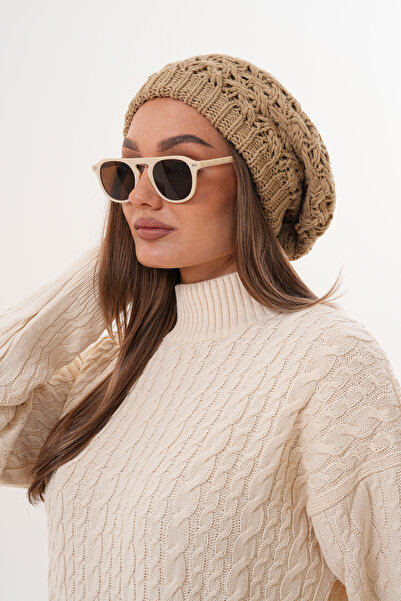 Ritagarcia قبعة الرسام النسائية ذات الطبقة المزدوجة