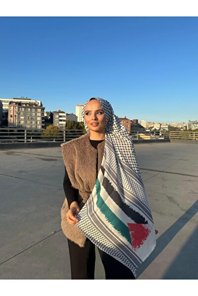 Shawl Passion Palestinian Patterned Armul Shawl