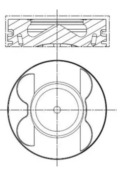 MAHLE Piston Pentru Cilindrii 1-3 Mercedes-Benz G-Class/Sprinter 3,5-T Tourer...
