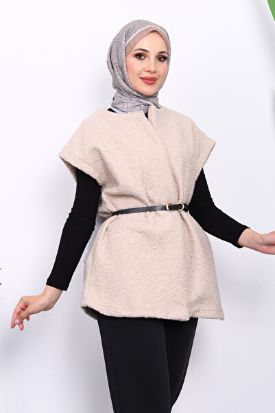 İmajButik Mink Belted Orchid Vest