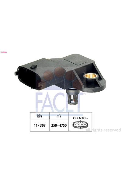 FACET Senzor Presiune Aer Maserati Levante Suv (m161) 2016-2021 Benzina